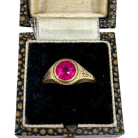 טבעת  זהב אדוארדיאנית