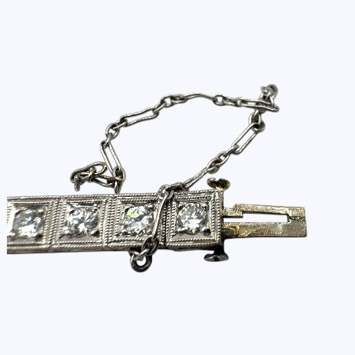 צמיד יהלומים ואמרלד